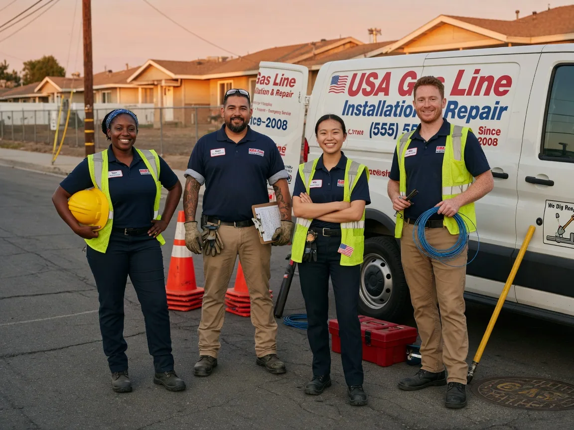 Gas Line Installation company in Millville, DE